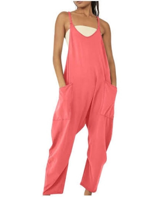 FP Movement by Free People Pants - Free People FP Movement Hot Shot Onesie Womens XS Coral Excellent Jumpsuit